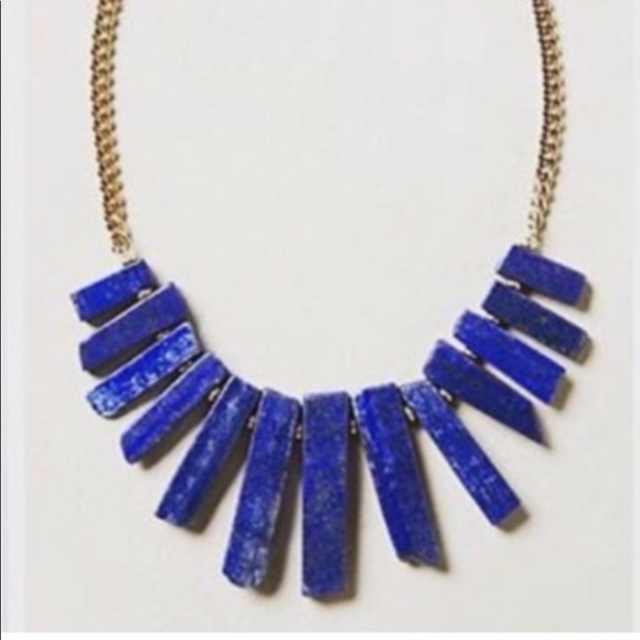 Anthropologie Jewelry - Anthropologie blue stone necklace - Yochi NY